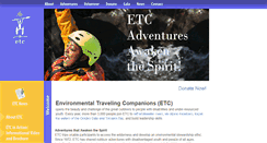 Desktop Screenshot of etctrips.org
